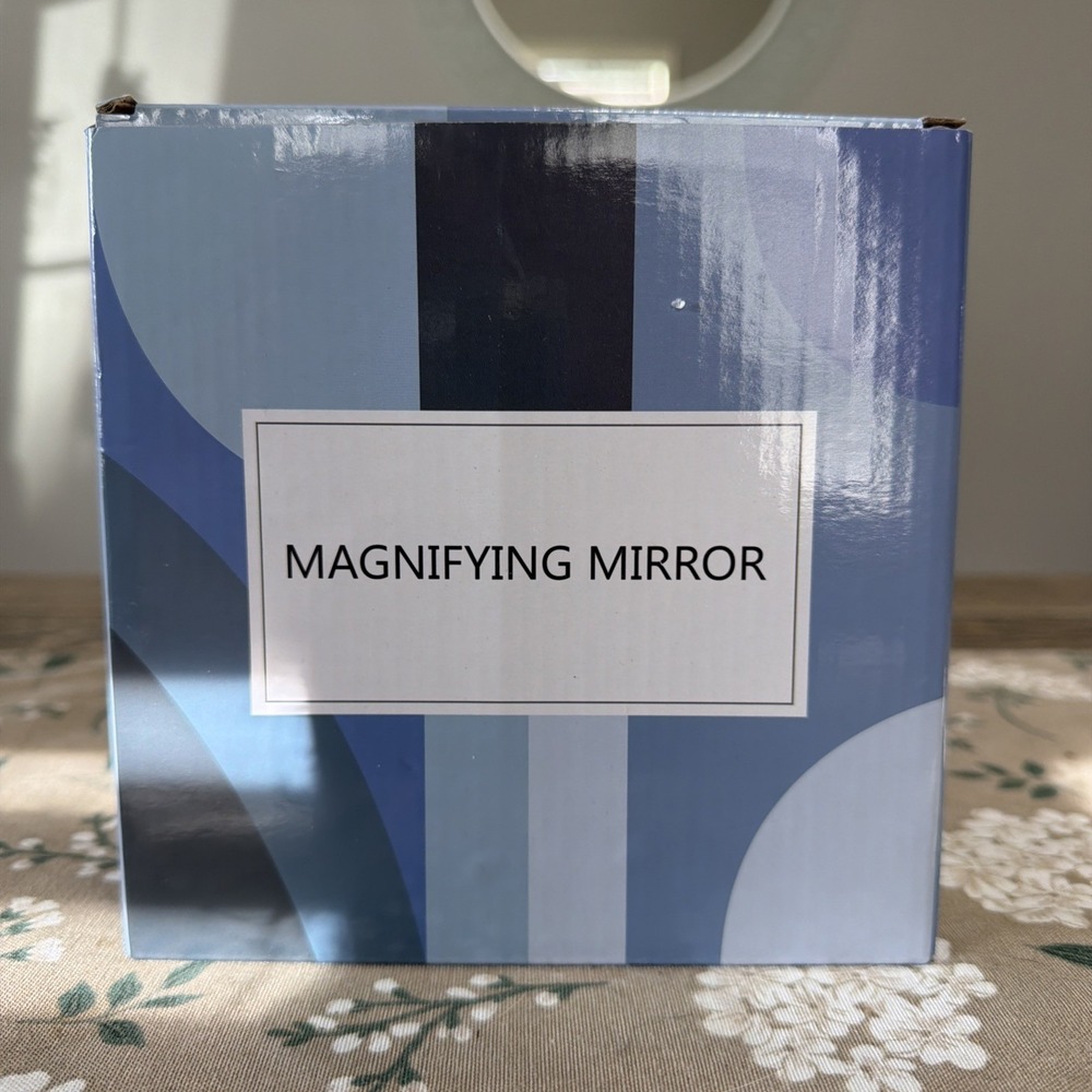 3 In‎ Magnifying Mirror Small with Suction Cups Inserting Lenses